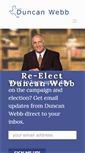 Mobile Screenshot of duncanwebb.org